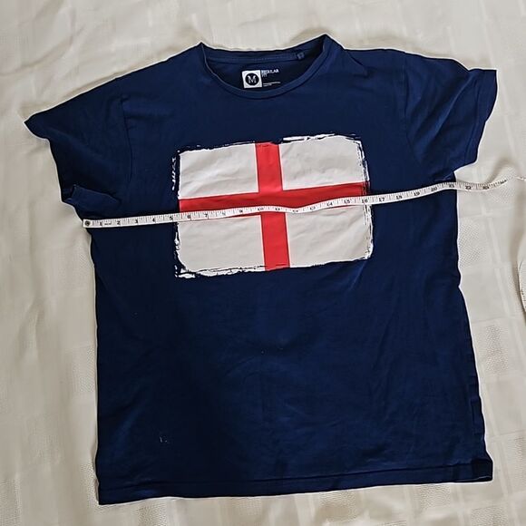 British Flag Unisex Short Sleeves T-Shirt Medium Blue, Red & White - Picture 7 of 16